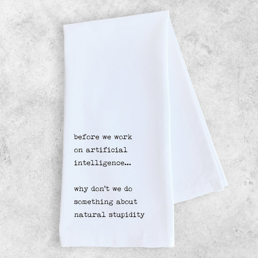 Artificial Intelligence - Tea Towel