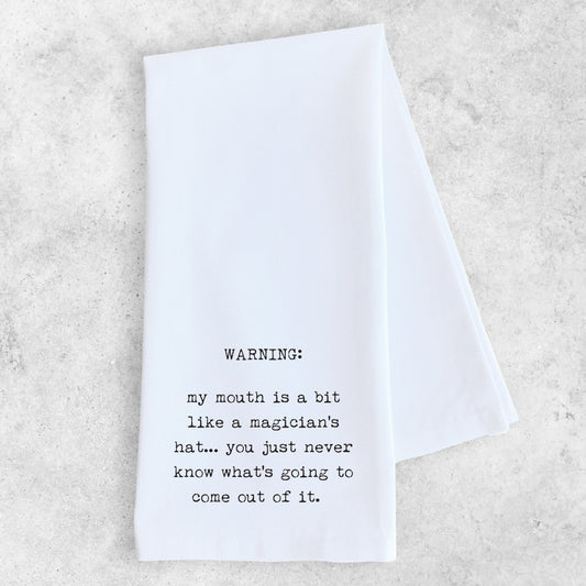 MagicianÕs Hat - Tea Towel